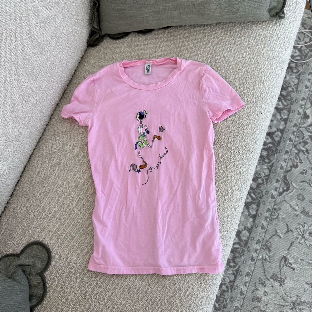 Moschino Mare Popeyes Embroidered Tee🤍